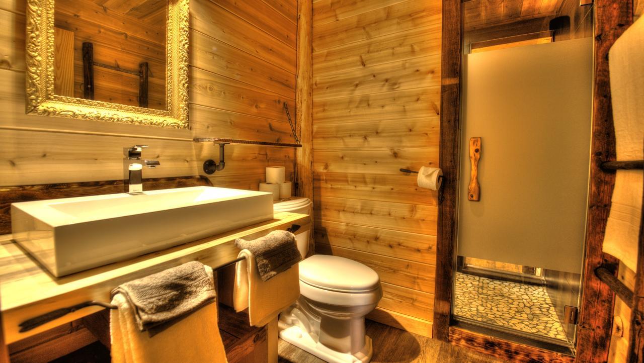 Le Bivouac - Les Chalets Spa Canada La Malbaie Exterior foto